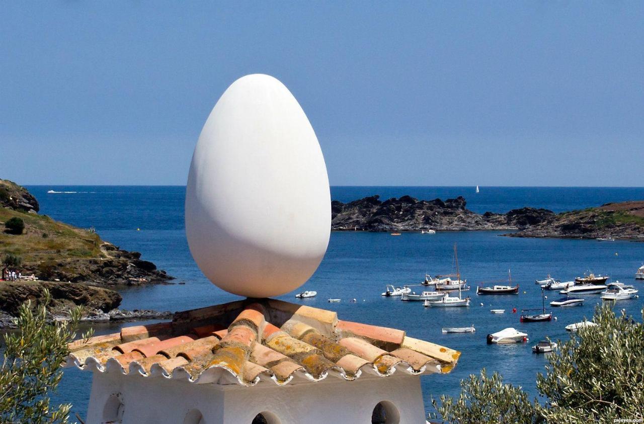 Splendido Studio, Vista Mare, A 5Mn Dalla Spiaggia - Casa Artevida Rosas Exterior foto